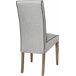Silla de comedor de tela VERONA Silla de comedor de tela VERONA Gris Claro