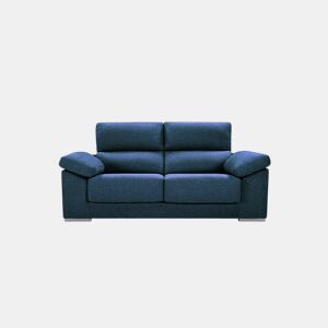 Sofá de 3 lugares NOEMI cor azul escuro