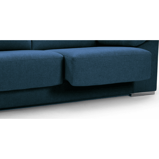 Sofá de 2 lugares NOEMI cor azul escuro Sofá de 2 lugares NOEMI cor azul escuro