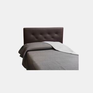 Colcha reversível TOSCANA cinzenta 150cm cama