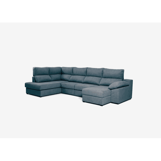 Sofá de canto com cama DEXTER esquerda 5 lugares antracite Sofá de canto com cama DEXTER esquerda 5 lugares antracite