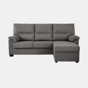 Chaise longue ZIP reversível 3 lugares antracite