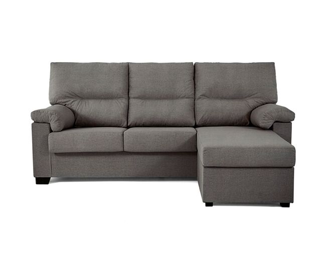 Chaise longue reversible 3 plazas antracita