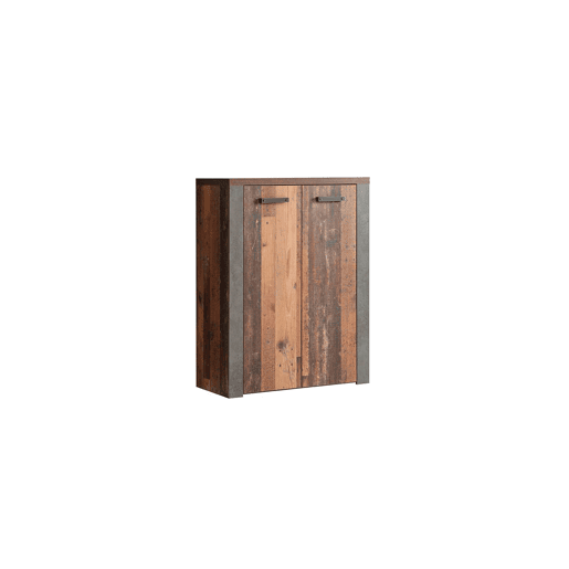 Sapateira com 2 portas e 4 prateleiras NELEKE