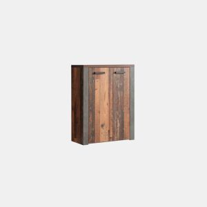 Sapateira com 2 portas e 4 prateleiras NELEKE