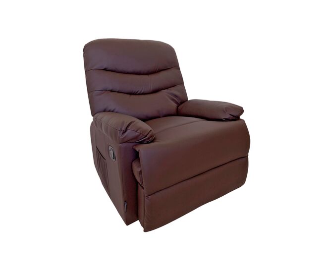 Sillón de relax motorizado ROMA chocolate