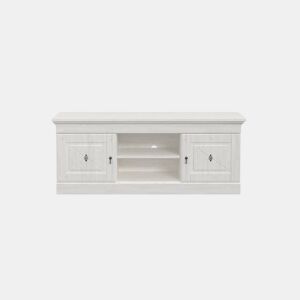 Móvel TV de 2 portas PORTOFINO branco