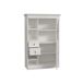 Vitrina 1 puerta de cristal 2 cajones PORTOFINO Vitrina 1 puerta de cristal 2 cajones PORTOFINO Blanco