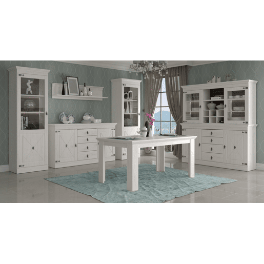 Mesa extensÃvel PORTOFINO branca Mesa extensÃvel PORTOFINO branca