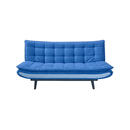 Sofá cama EVA 3 lugares cor azul