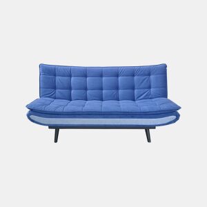 Sofá cama EVA 3 lugares cor azul