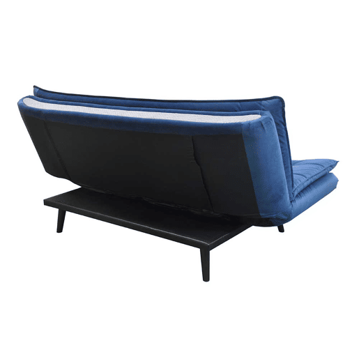 Sofá cama EVA 3 lugares cor azul
