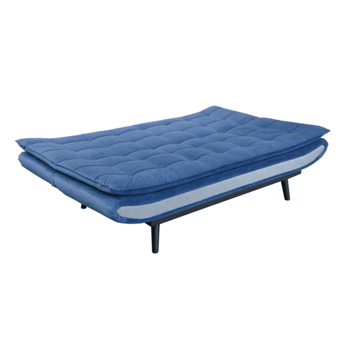 Sofá cama EVA 3 lugares cor azul
