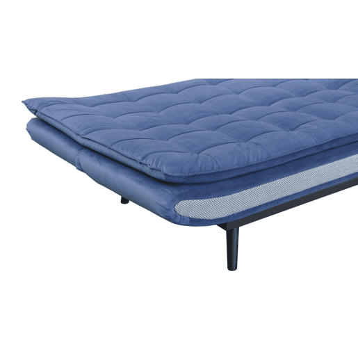 Sofá cama EVA 3 lugares cor azul