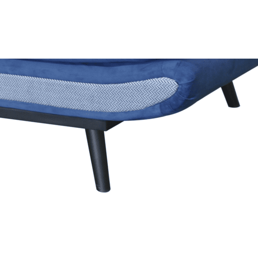 Sofá cama EVA 3 lugares cor azul