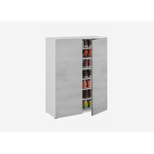 Sapateira com 2 portas e 6 prateleiras IZBOR
