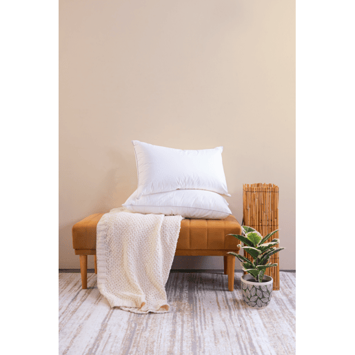 Almofada de fibra MICROGEL para cama de 90cm