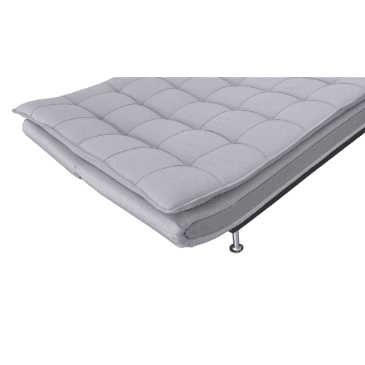 Sofá cama em tecido WILLEM cor cinza