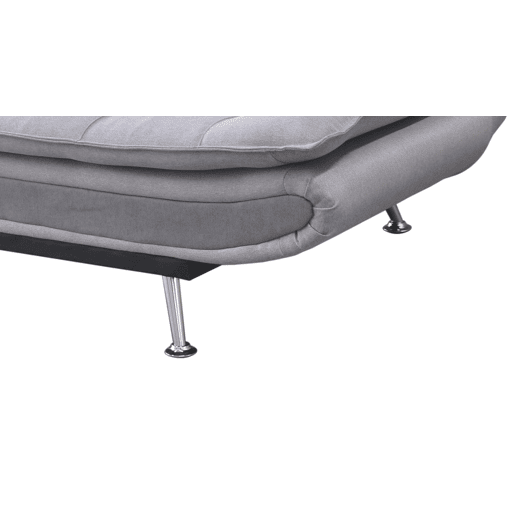Sofá cama em tecido WILLEM cor cinza