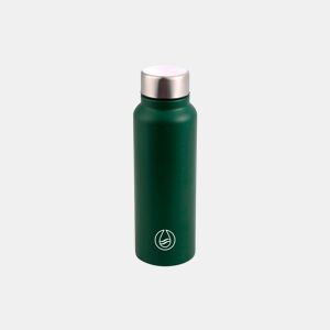 Garrafa 750 ml verde aço inoxidável