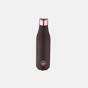 Garrafa 500 ml TERMOIAS preto aço inoxidável