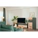 Mueble de TV SION antracita y roble Mueble de TV SION antracita y roble Roble