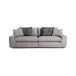 Sofá 3 plazas MELVIN color gris Sofá 3 plazas MELVIN color gris Gris