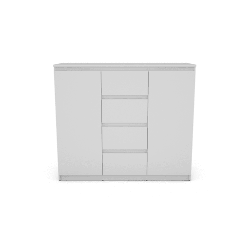 Aparador com 2 portas y 4 gavetas OSLO