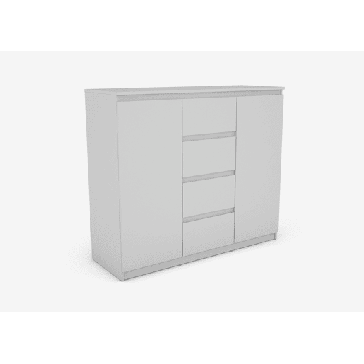 Aparador com 2 portas y 4 gavetas OSLO