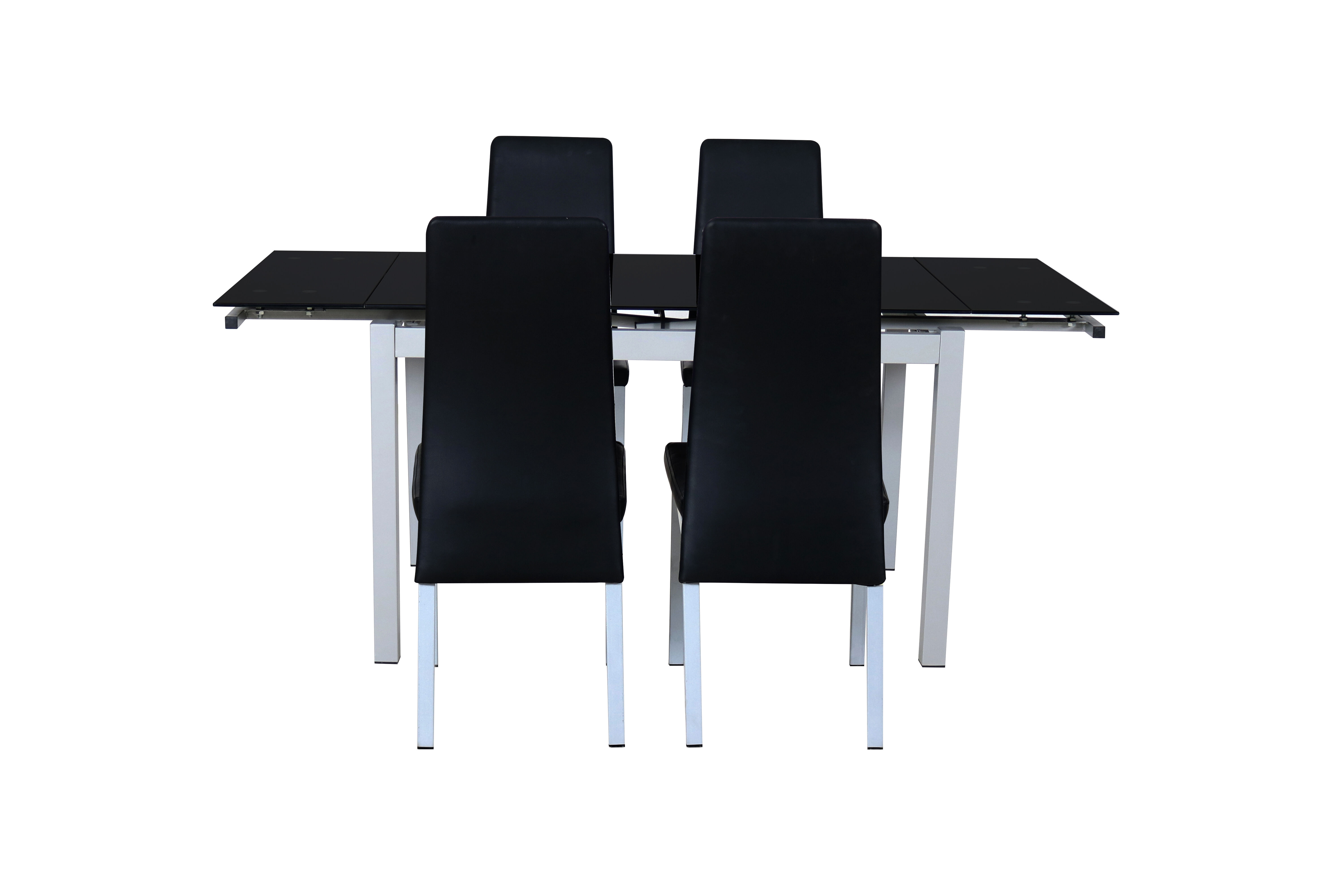 Conjunto de mesa TOKYO extensible con 4 sillas