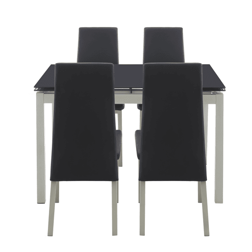 Conjunto de mesa extensível com 4 cadeiras TOKYO
