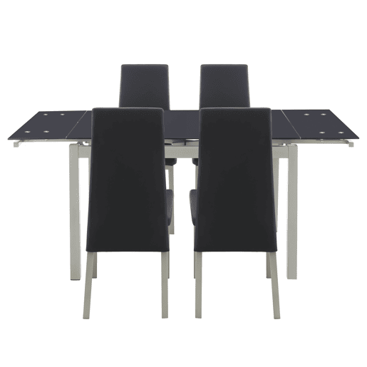 Conjunto de mesa extensível com 4 cadeiras TOKYO