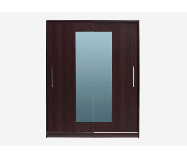 Armario YORK puertas correderas con espejo 150x195cm