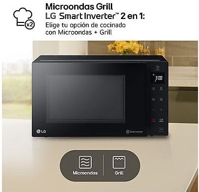 Microondas LG MH6336GIB 23 litros con grill