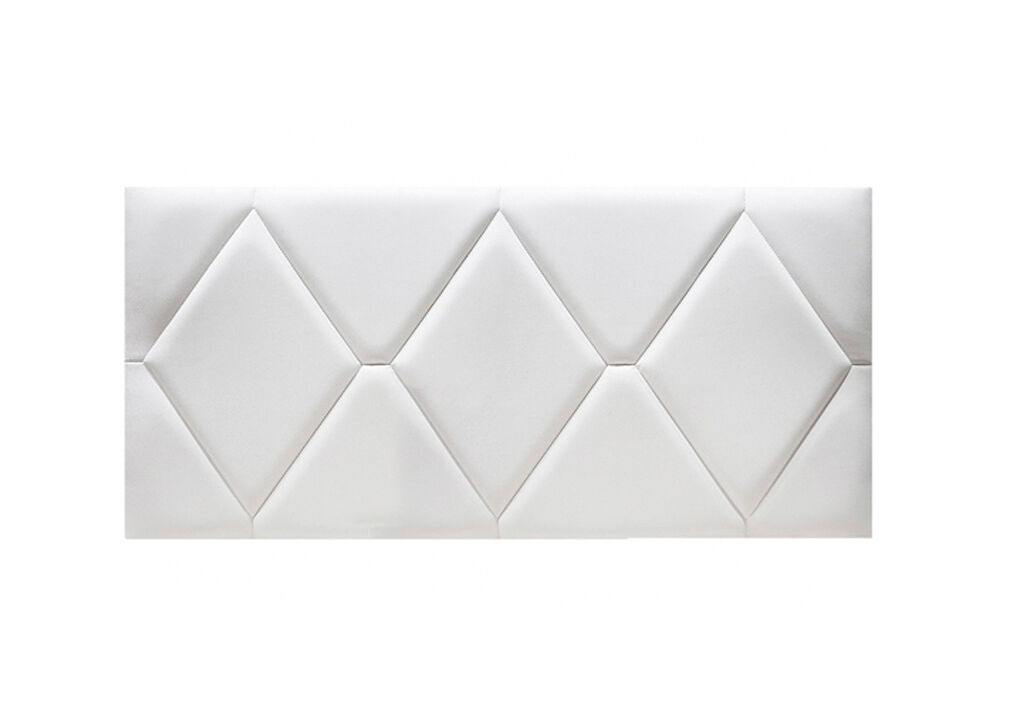 Cabecero hawaii 160cm blanco polipiel - conforama