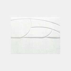 Cabeceira SAVANNAH pele sintética branco 160x120cm