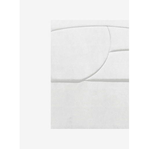 Cabeceira SAVANNAH pele sintética branco 160x120cm