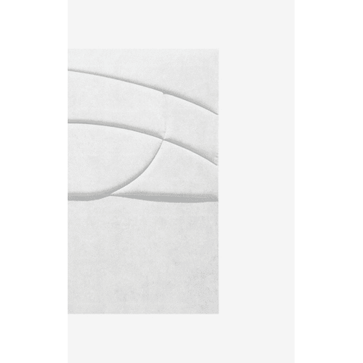 Cabeceira SAVANNAH pele sintética branco 160x120cm