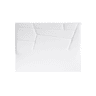 Cabeceira MINNESOTA pele sintética branco 160x120cm