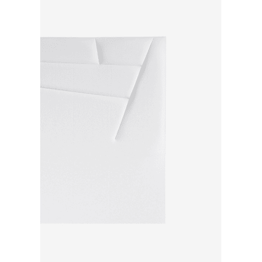 Cabeceira MINNESOTA tecido branco brillo 160x120cm Cabeceira MINNESOTA tecido branco brillo 160x120cm