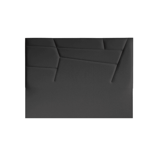Cabeceira MINNESOTA tecido cinza 160x120cm Cabeceira MINNESOTA tecido cinza 160x120cm