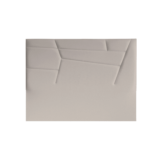Cabeceira MINNESOTA tecido marengo 160x120cm