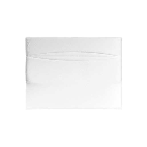 Cabeceira DAKAR pele sintética branco 160x120cm