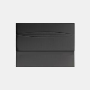 Cabeceira DAKAR tecido cinza escuro 160x120cm