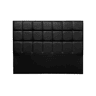 Cabeceira MIAMI pele sintética preto 160x120cm