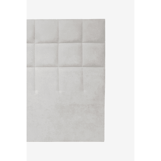 Cabeceira MIAMI tecido branco brillo 160x120cm Cabeceira MIAMI tecido branco brillo 160x120cm