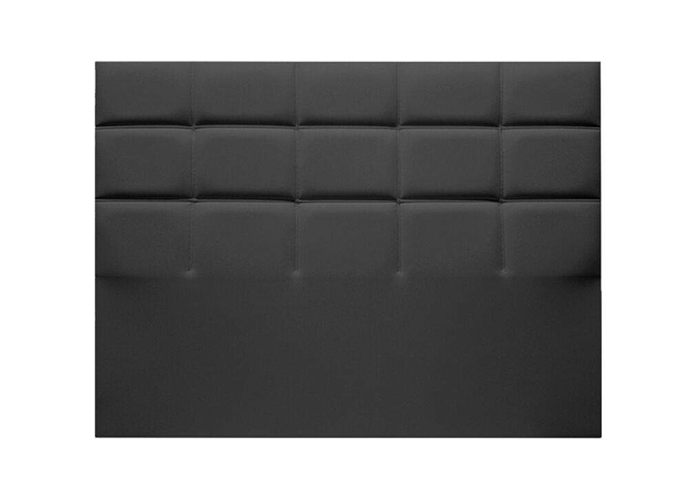 Cabecero KENTUCKY tela gris 160x120cm