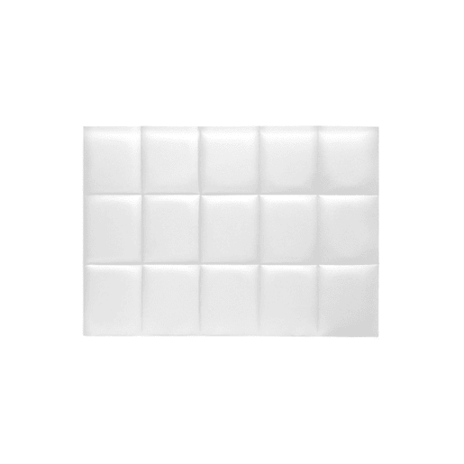 Cabeceira polipele NEBRASKA 105cm branco Cabeceira polipele NEBRASKA 105cm branco