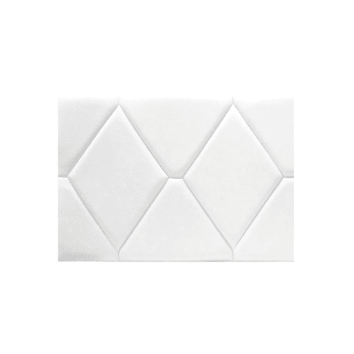 Cabeceira pano HAWAII 105cm extra branco