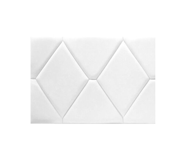 Cabecero hawaii 105cm extra blanco tela - conforama